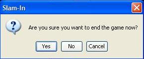 End Game Dialog