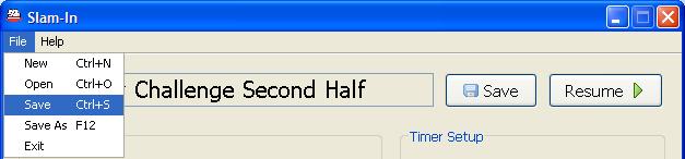 Saving Configs
